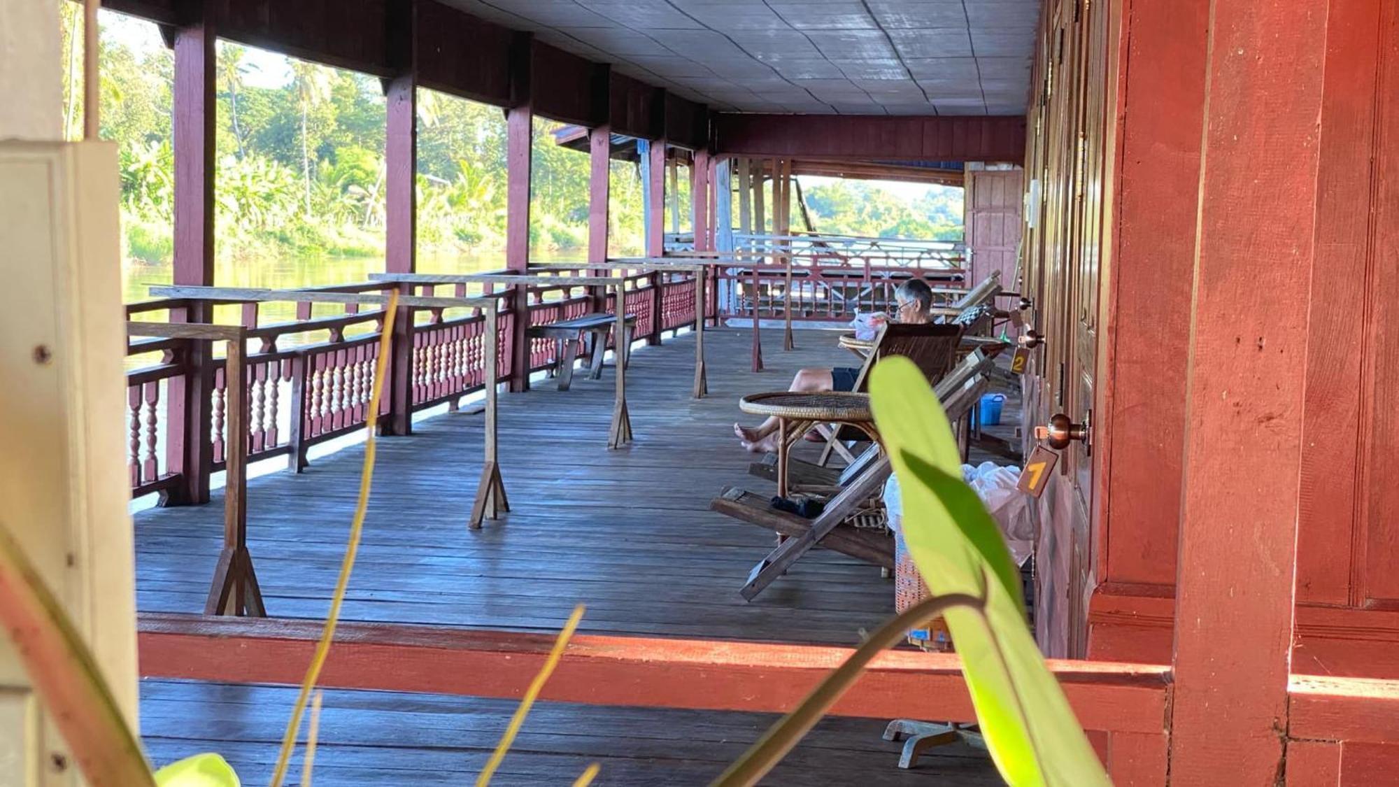 Souksanh River Bungalow Muang Không Εξωτερικό φωτογραφία
