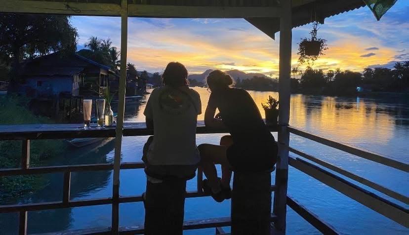 Souksanh River Bungalow Muang Không Εξωτερικό φωτογραφία