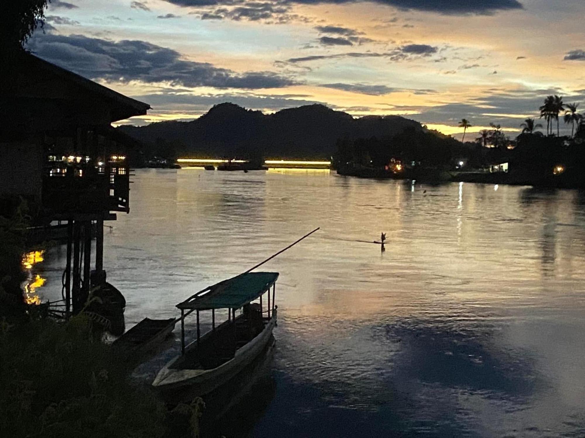 Souksanh River Bungalow Muang Không Εξωτερικό φωτογραφία