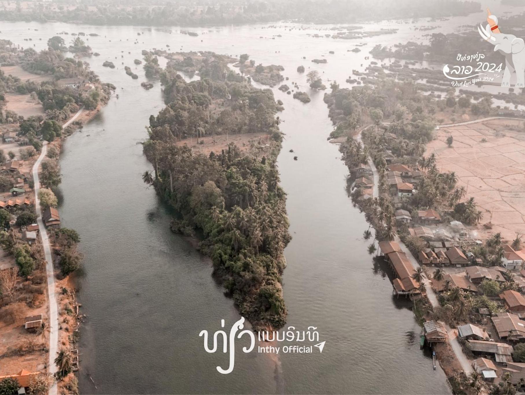 Souksanh River Bungalow Muang Không Εξωτερικό φωτογραφία